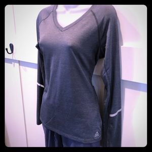 Reebok long sleeved athletic top